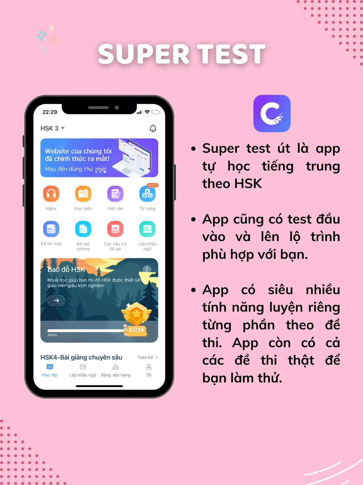 Chia sẻ kinh nghiệm tự học thi hsk đạt kết quả tốt 3