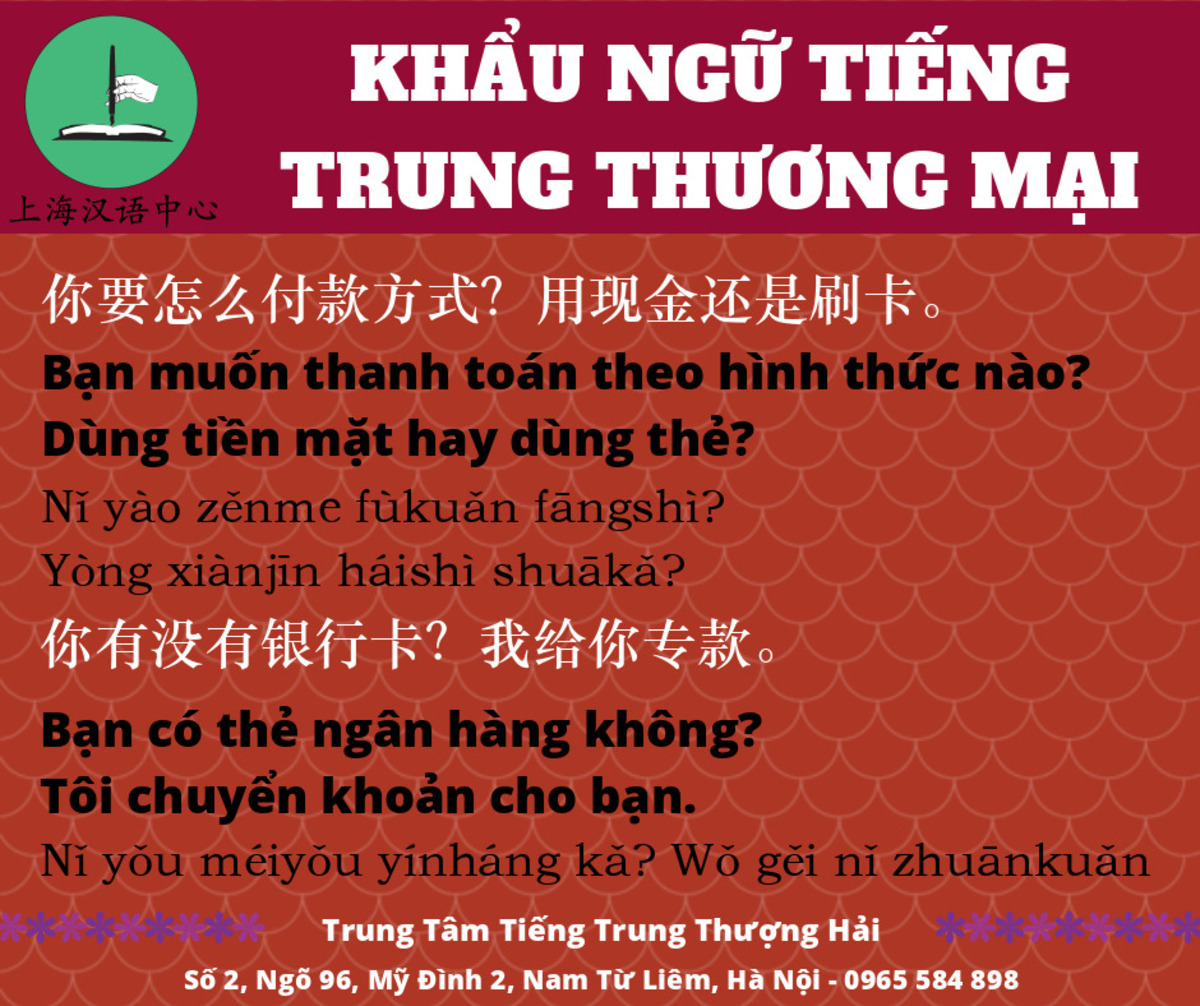 Ngữ pháp tiếng trung trong kinh doanh và thương mại 2